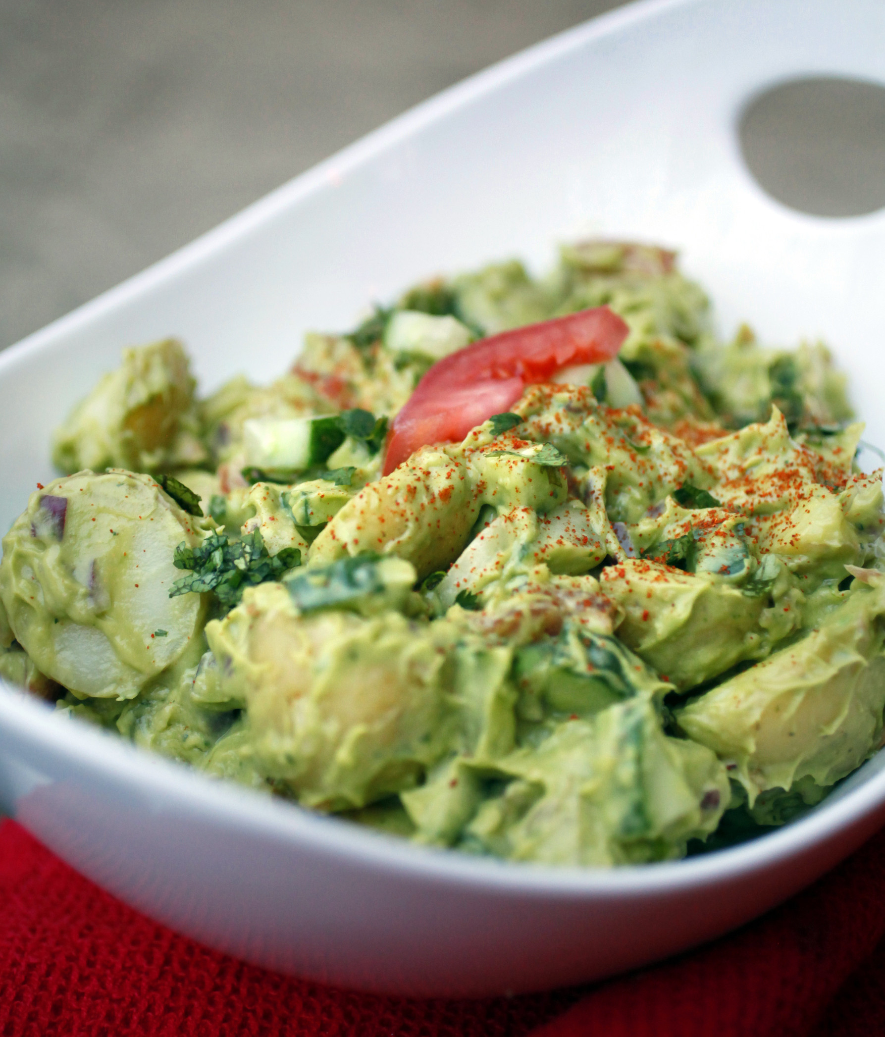 Avocado Potato Salad
 Creamy Avocado Potato Salad – The Shelled Pea