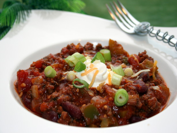 Award Winning Turkey Chili Recipe
 award winning beef chili recipe