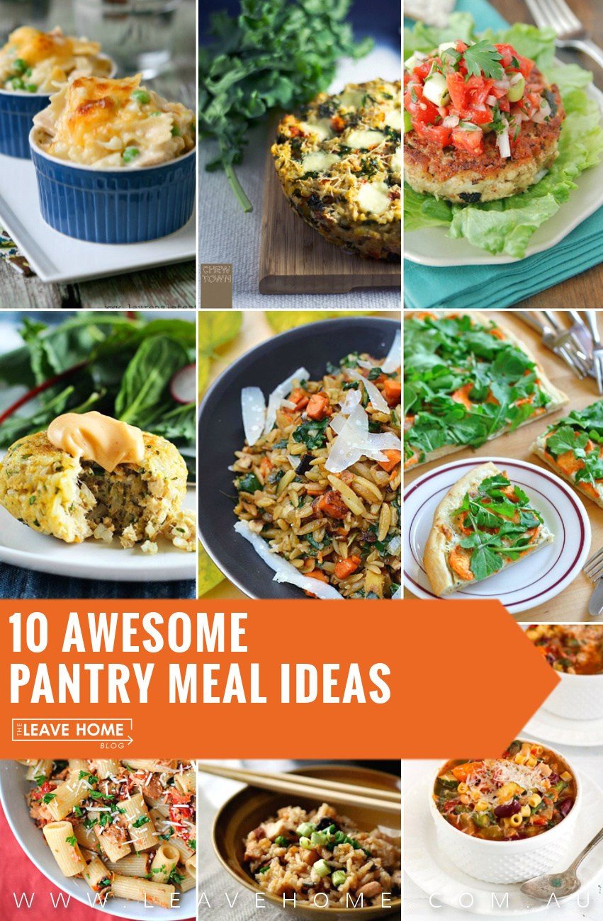 Awesome Dinner Ideas
 10 Awesome Pantry Meal Ideas