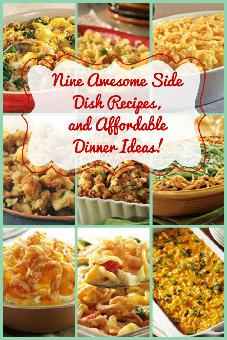 Awesome Dinner Ideas
 Nine Side Dish Recipes & Affordable Dinner Ideas You ll