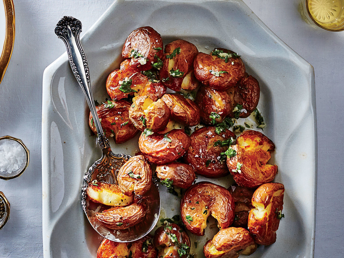 Baby Red Potato Recipes
 Smashed Baby Red Potatoes Southern Living