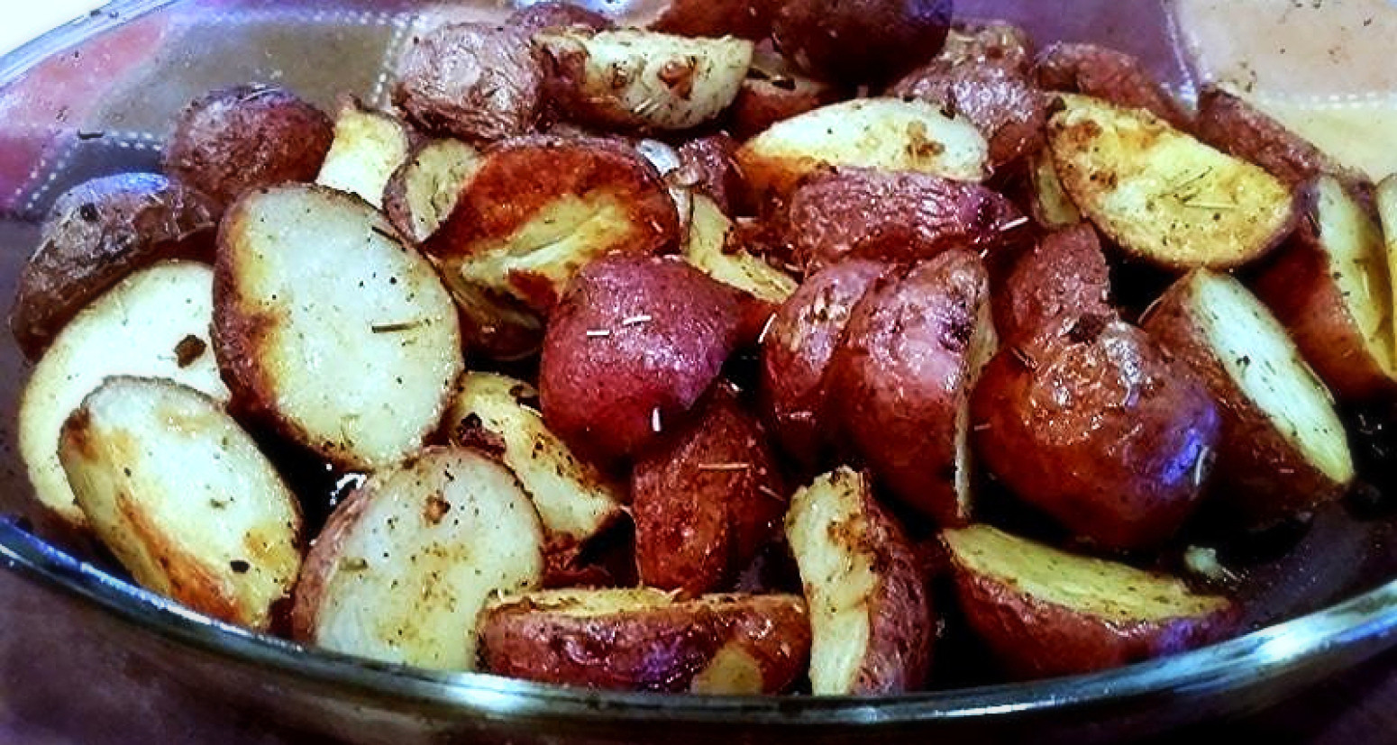 Baby Red Potato Recipes
 Garlic & Herb Roasted Baby Red Potatoes Recipe