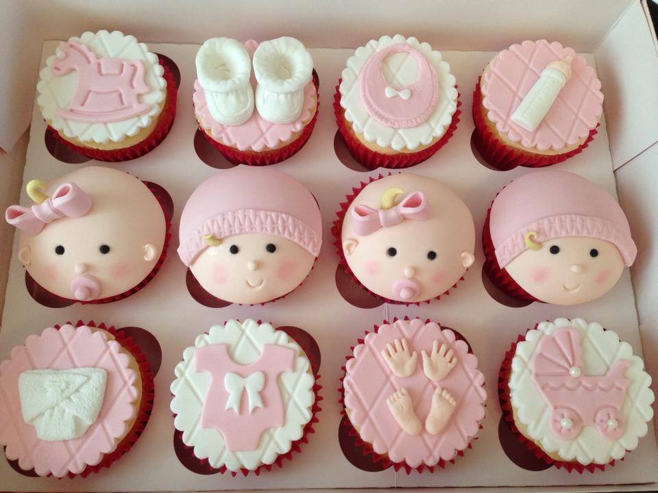 Baby Shower Cupcakes
 Christening Baby Shower and Gender Reveal Cakes