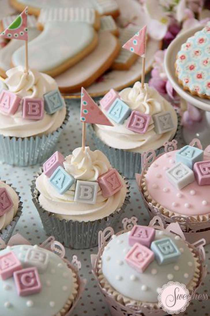 Baby Shower Cupcakes Decorations
 15 ideas de decoraciones y accesorios para tu babyshower