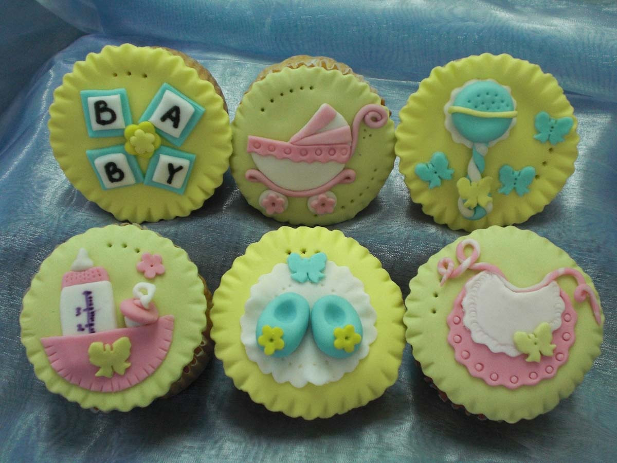 Baby Shower Cupcakes Decorations
 Baby Cake Decorations