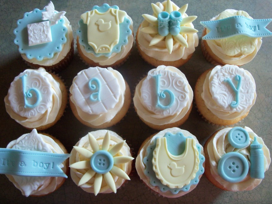 Baby Shower Cupcakes For Boys
 Baby Boy Shower Cupcakes How Sweet Is That Cupcake Lovers