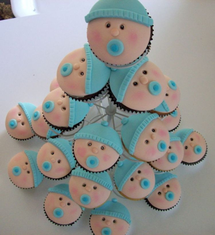 Baby Shower Cupcakes For Boys
 Baby shower boys cupcakes