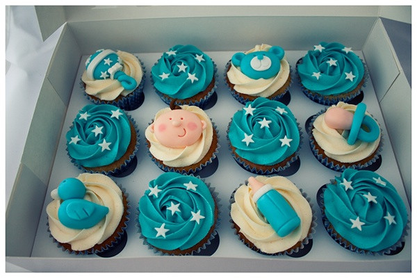 Baby Shower Cupcakes For Boys
 Baby Shower Cupcakes Boy on Behance