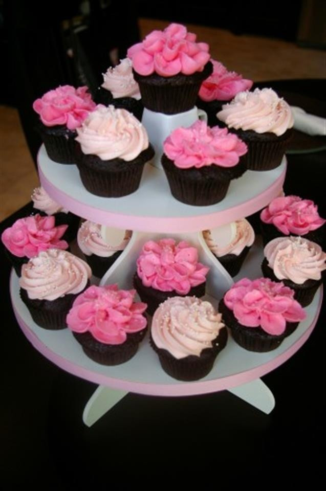 Baby Shower Cupcakes For Girls
 Cupcake Baby Rattle Cake Baby Shower Ideas