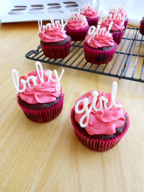 Baby Shower Cupcakes For Girls
 Baby Girl Shower Cupcakes Confessions of a Confectionista