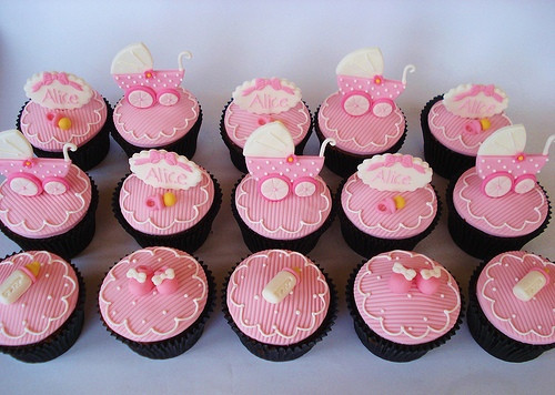 Baby Shower Cupcakes For Girls
 Cupcakes Baby shower girl Imagui