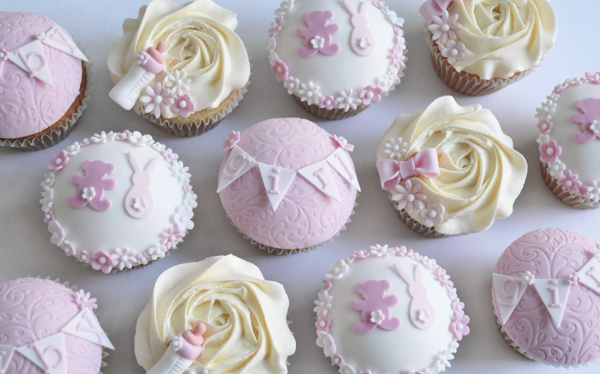 Baby Shower Cupcakes For Girls
 Girls Baby Shower Cupcakes cake maker Liverpool cake shop