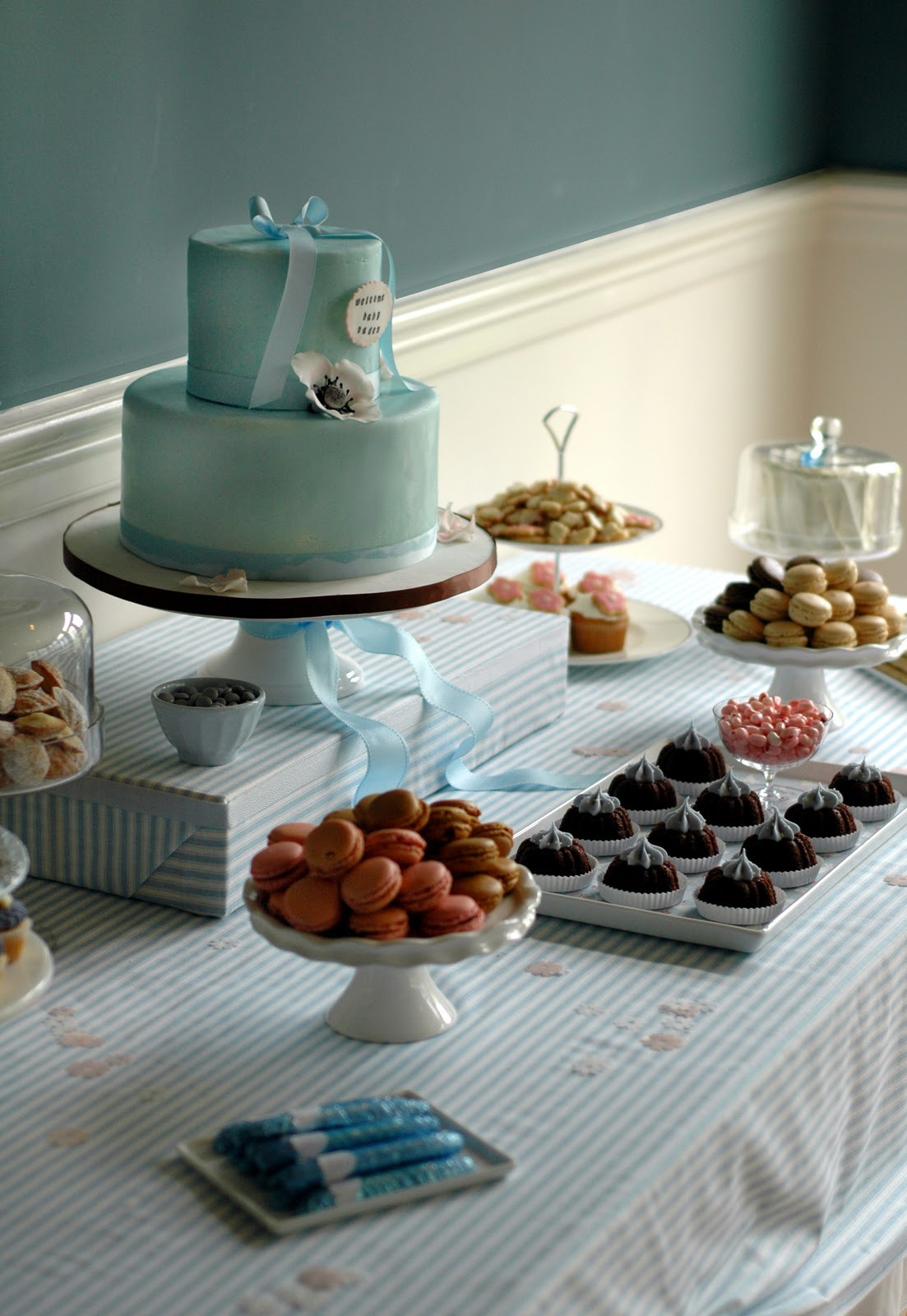 Baby Shower Dessert Bar
 In Flight Party Ideas Baby Showers