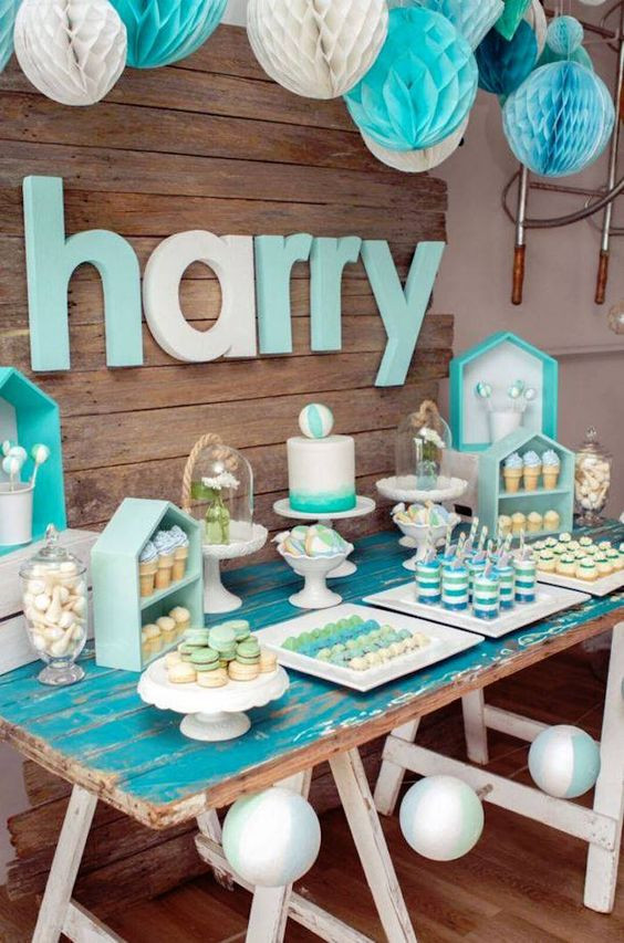 Baby Shower Dessert Table For Boy
 35 Boy Baby Shower Decorations That Are Worth Trying