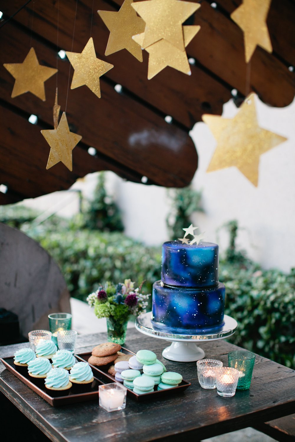 Baby Shower Dessert Table For Boy
 7 Twinkly Inspirations for a Wish Upon A Star Baby Shower