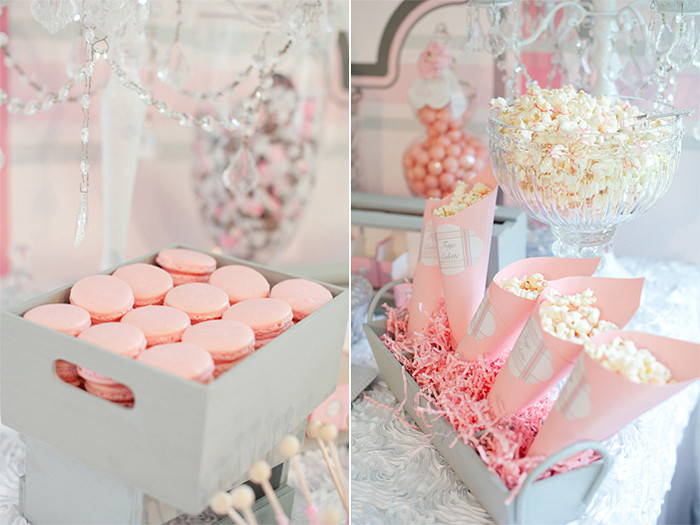 Baby Shower Desserts
 cocoa & fig "Greet The Baby" Shower Dessert Table