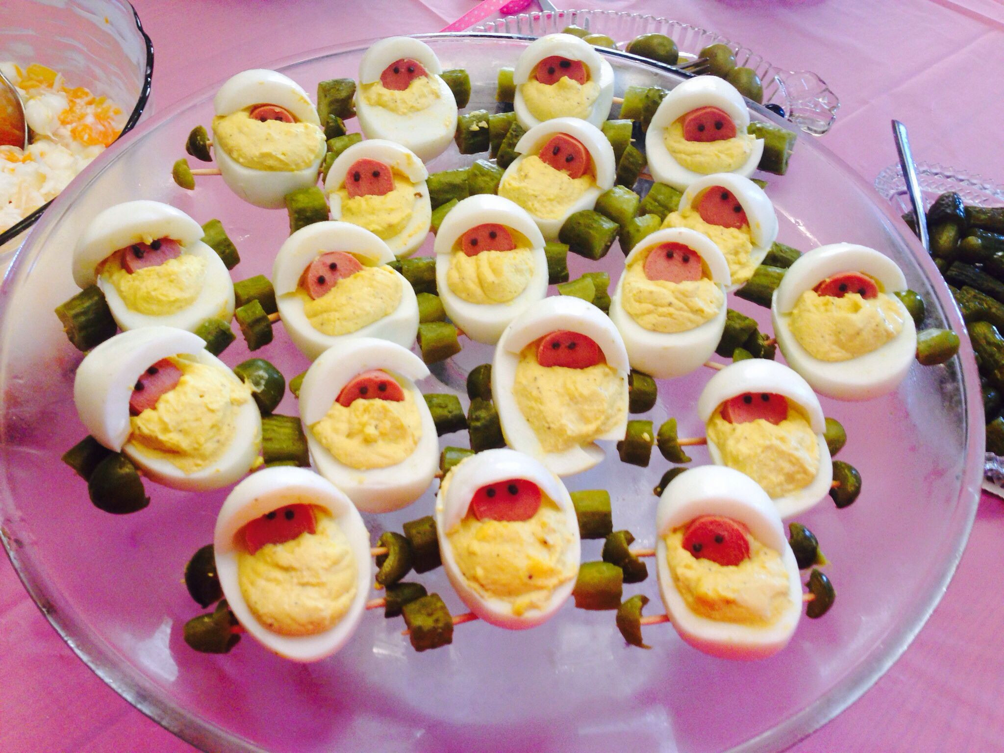 Baby Shower Deviled Eggs
 Baby Carriage Deviled Eggs Ashlei Pinterest