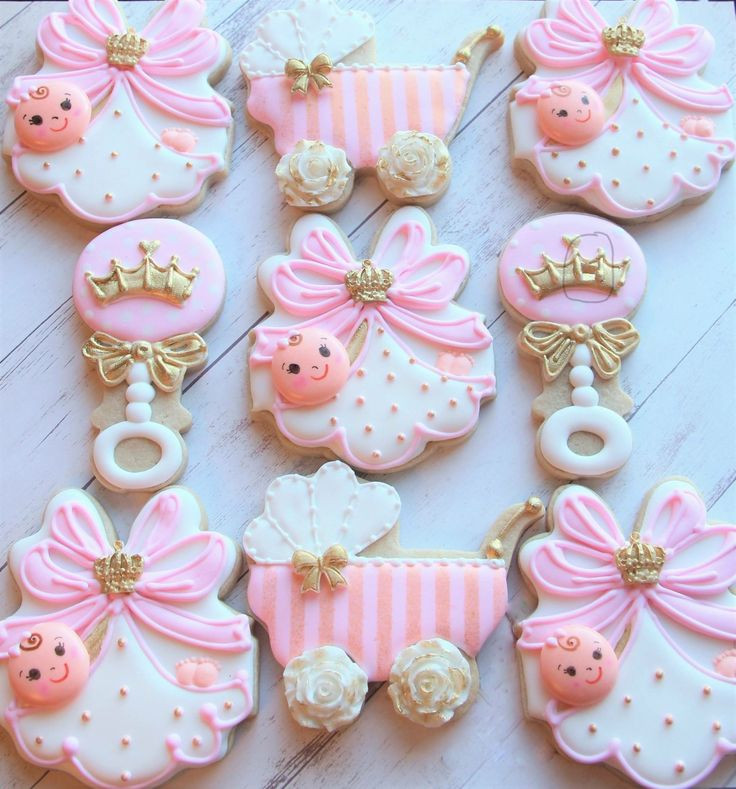 Baby Shower Sugar Cookies
 2729 best Cookies images on Pinterest