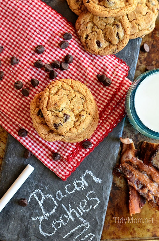 Bacon Chocolate Chip Cookies
 Bacon Bourbon Chocolate Chip Cookie Recipe