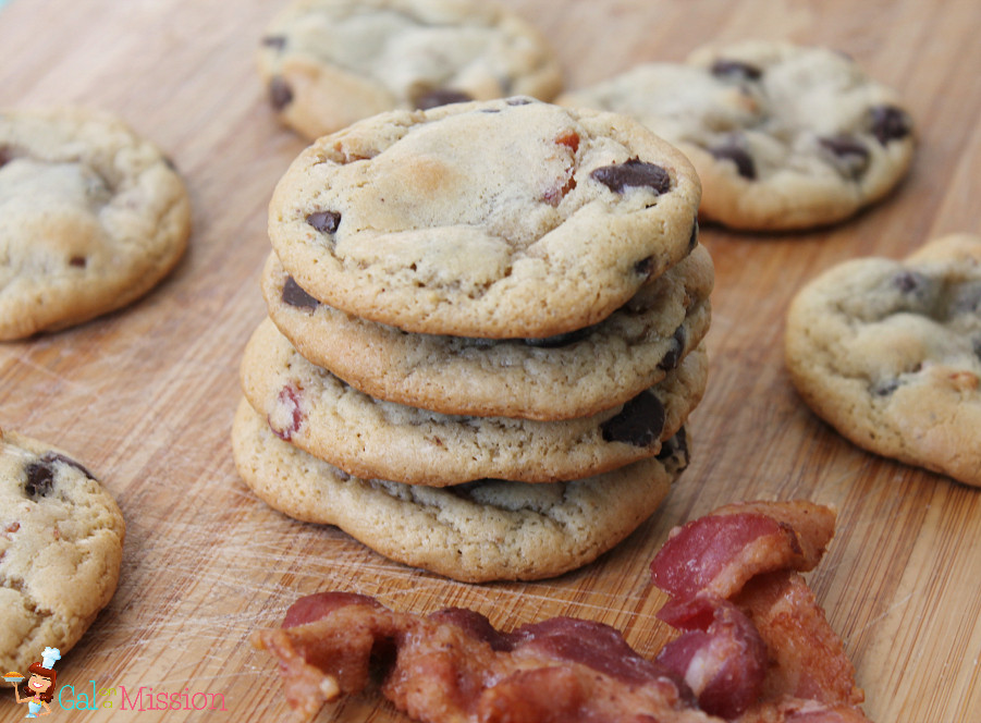 Bacon Chocolate Chip Cookies
 Bacon Chocolate Chip Cookies Gal on a Mission