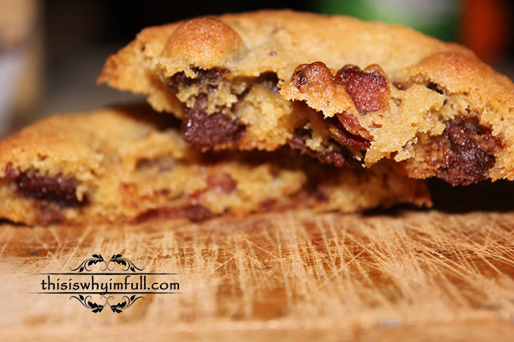 Bacon Chocolate Chip Cookies
 thisiswhyimfull on reddit