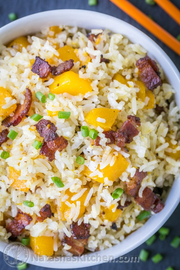 Bacon Fried Rice
 Bacon Mango Fried Rice Bacon Fried Rice Recipe