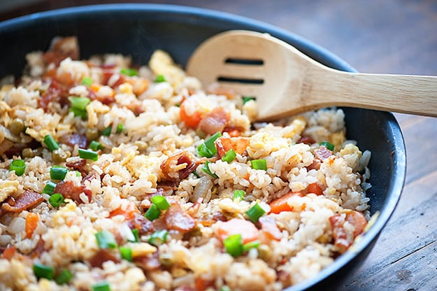 Bacon Fried Rice
 Bacon Fried Rice — Buns In My Oven