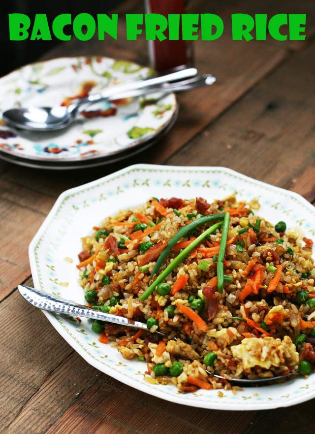 Bacon Fried Rice
 Bacon Fried Rice Recipe – Cheap Recipe Blog