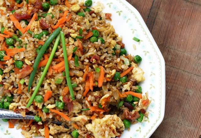 Bacon Fried Rice
 Bacon Fried Rice Recipe – Cheap Recipe Blog