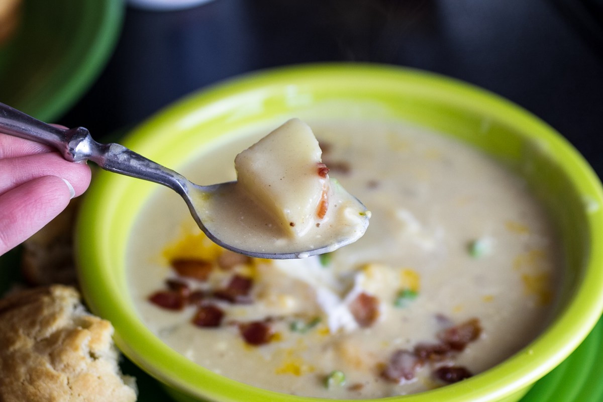 Bacon Potato Soup
 bacon and potato soup quick and easy