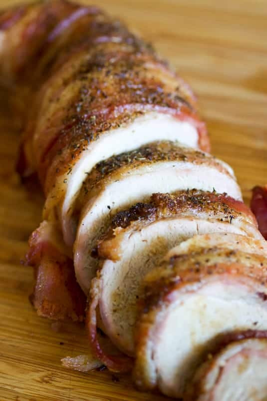 Bacon Wrapped Pork Loin Roast
 Roasted Bacon Wrapped Pork Tenderloin