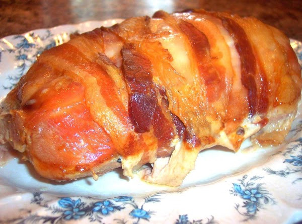 Bacon Wrapped Pork Loin Roast
 Easy Crock Pot Baconwrapped Pork Loin Roast Recipe