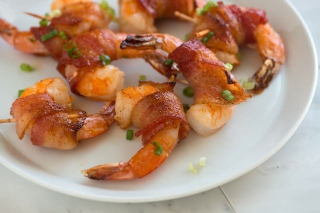 Bacon Wrapped Shrimp Appetizers
 Spicy Maple Bacon Wrapped Shrimp Recipe