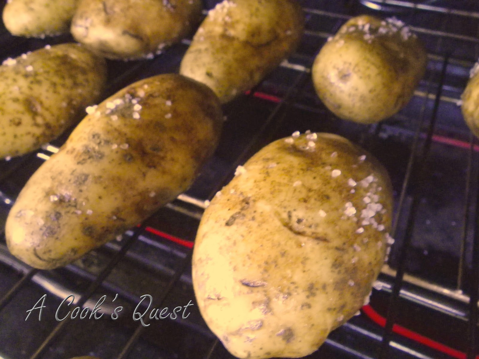 Bake A Potato In The Oven
 A Cook s Quest Baked Potatoes