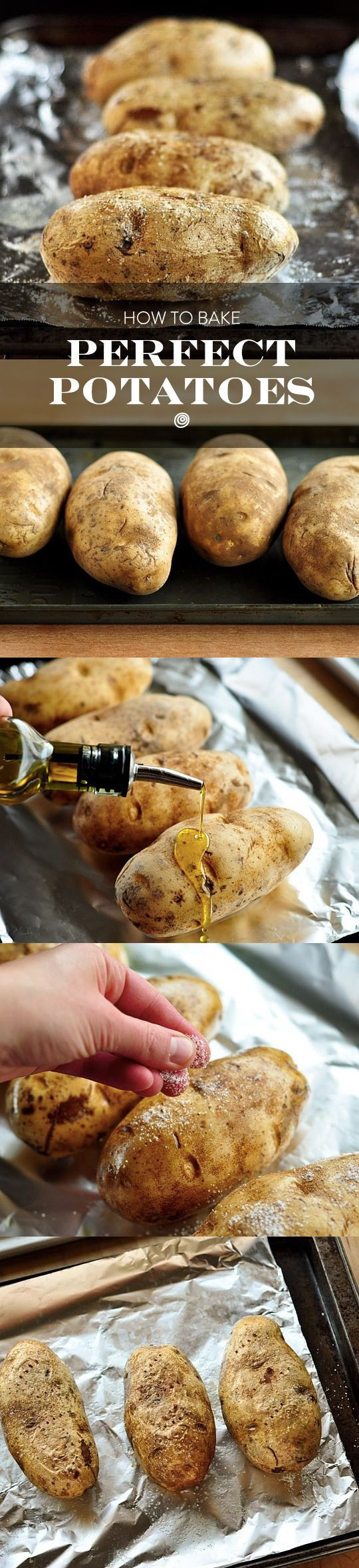 Bake A Potato In The Oven
 25 best Baked Potatoes ideas on Pinterest