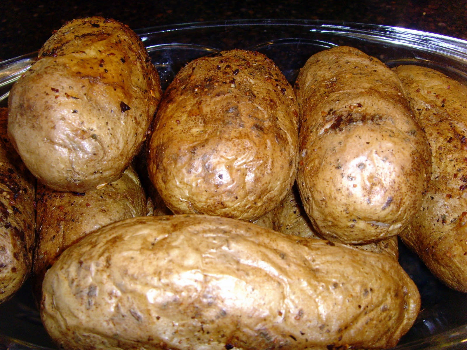 Bake A Potato In The Oven
 Kitchen Tip Oven Baked Potatoes • Food Folks and Fun