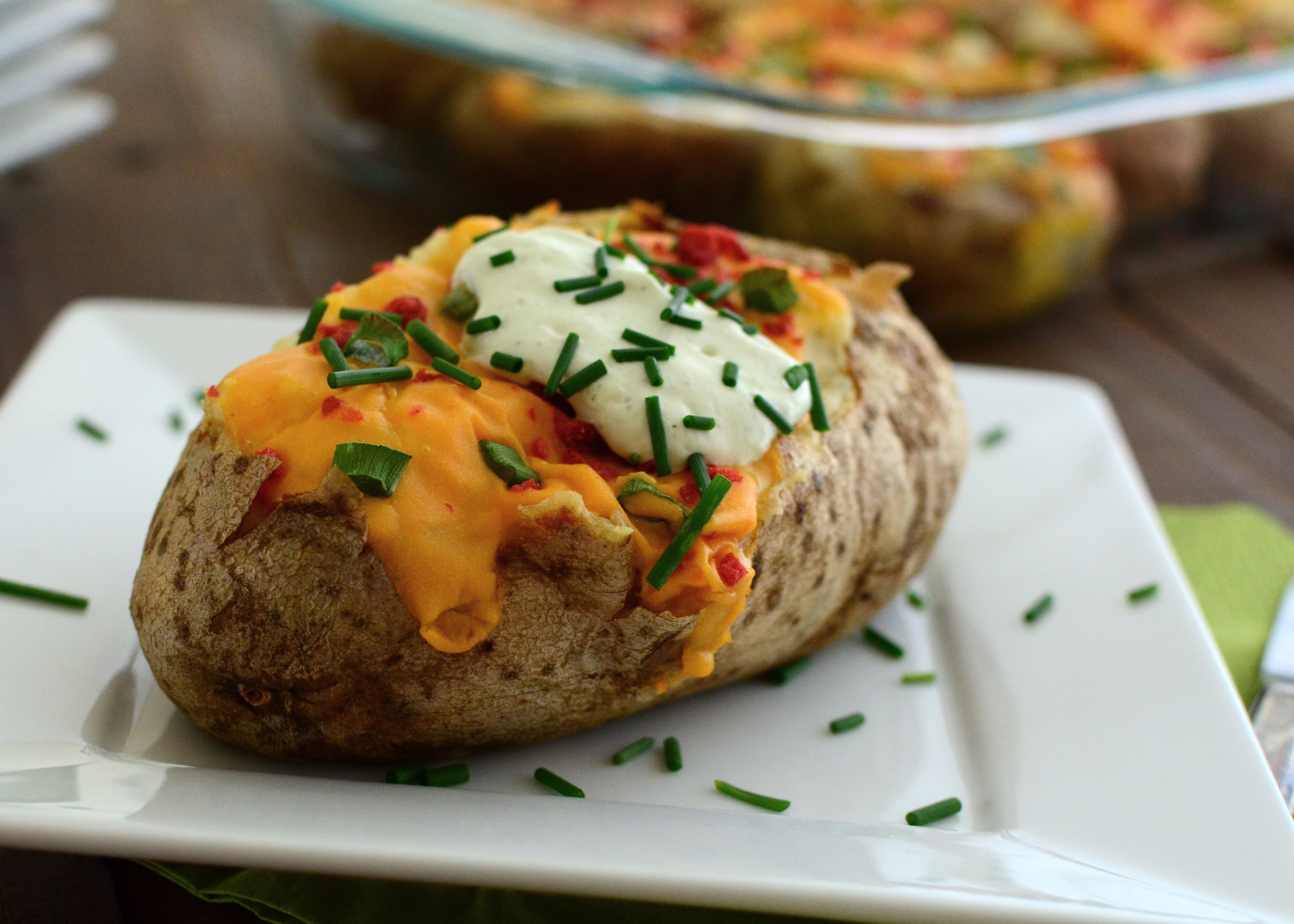 Bake A Potato
 Cauliflower Twice Baked Potatoes