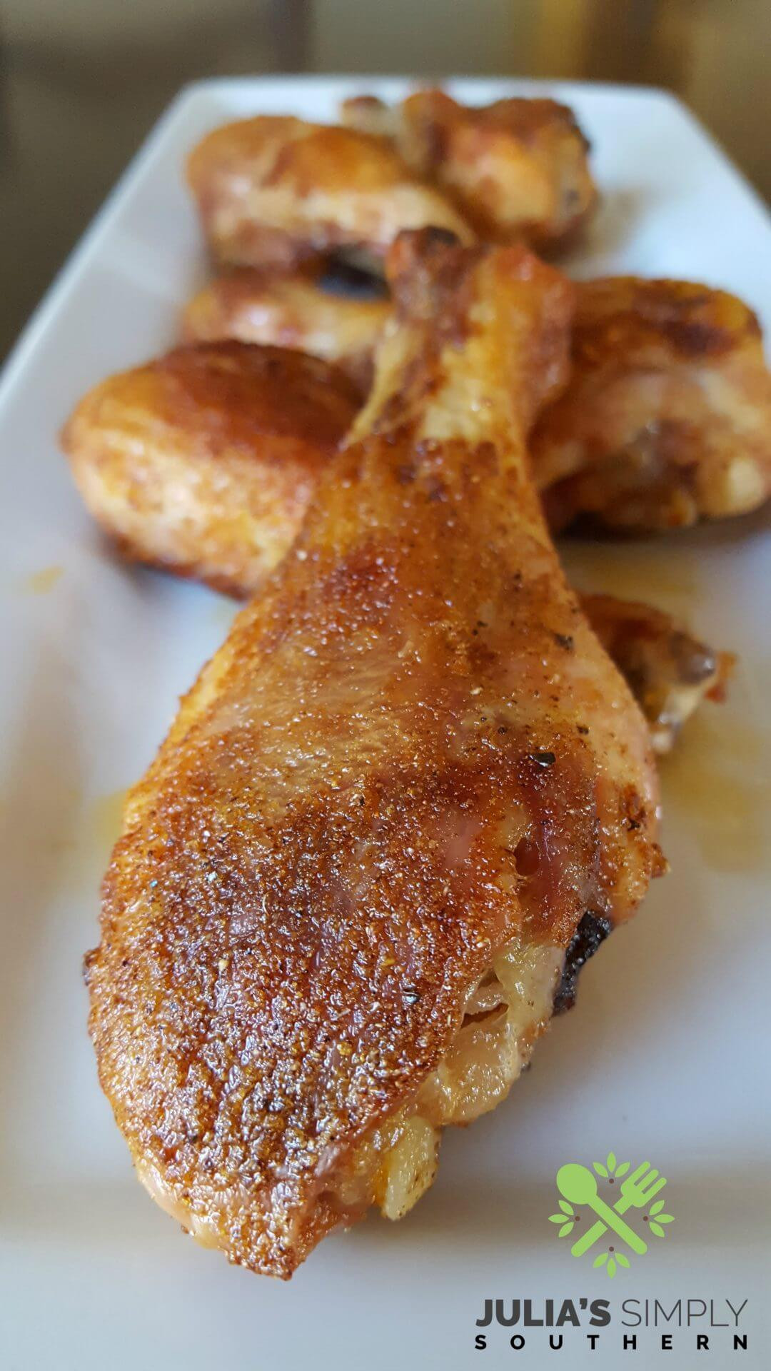 Bake Chicken Legs
 Simple Crispy Baked Chicken Drumsticks Julias Simply