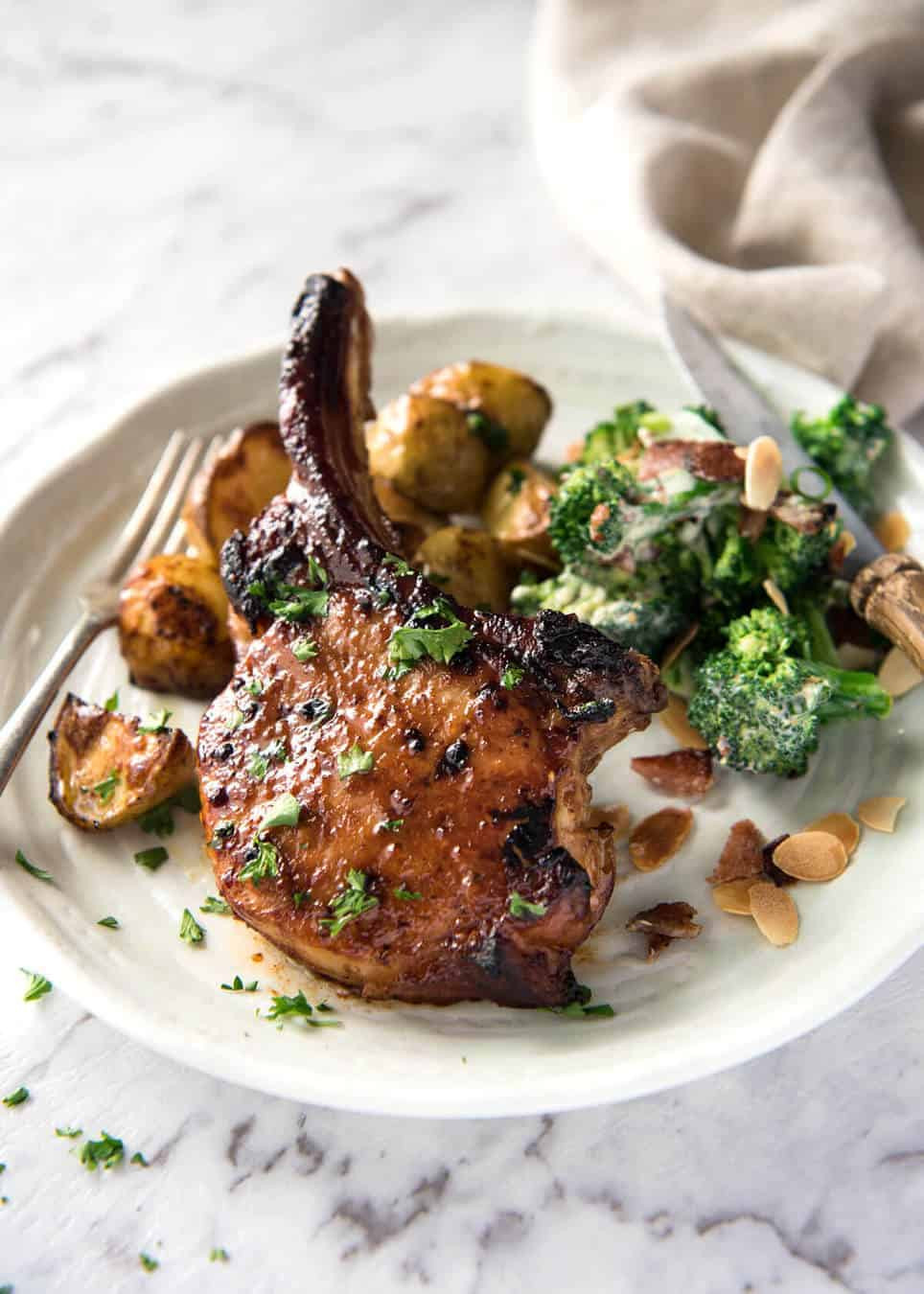 Bake Pork Chops
 Oven Baked Pork Chops with Potatoes