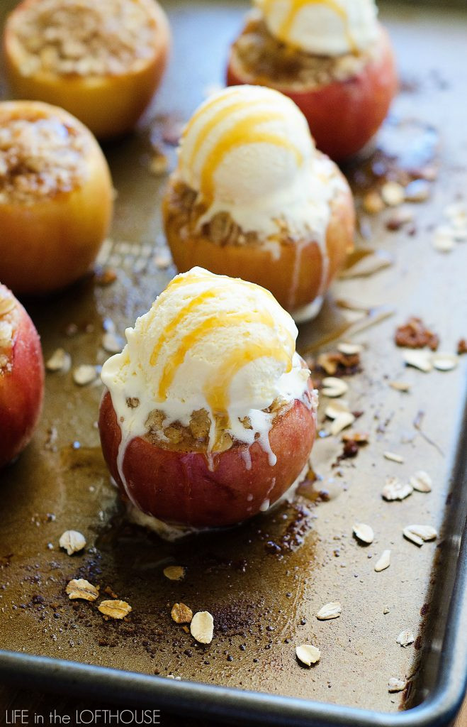 Baked Apples Dessert Recipe
 Apple Crisp Stuffed Baked Apples