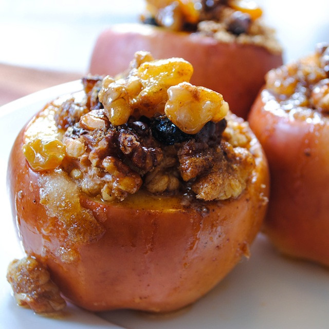 Baked Apples Dessert Recipe
 Walnut Stuffed Baked Apples Foxes Love Lemons