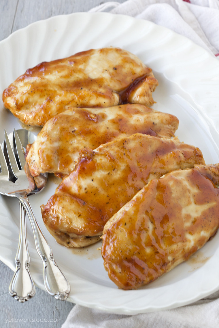 Baked Barbecue Chicken Breast
 Baked Barbecue Chicken Yellow Bliss Road