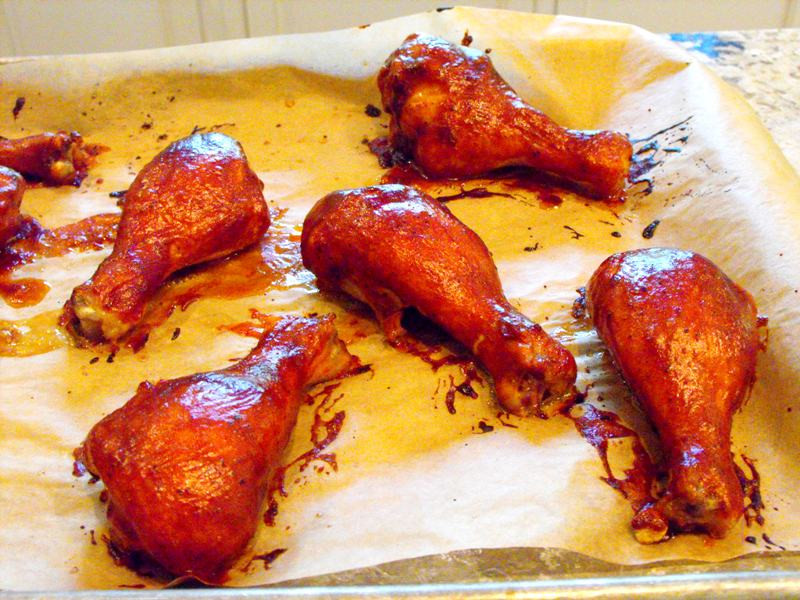 Baked Bbq Chicken Drumsticks
 Baked BBQ Chicken Legs