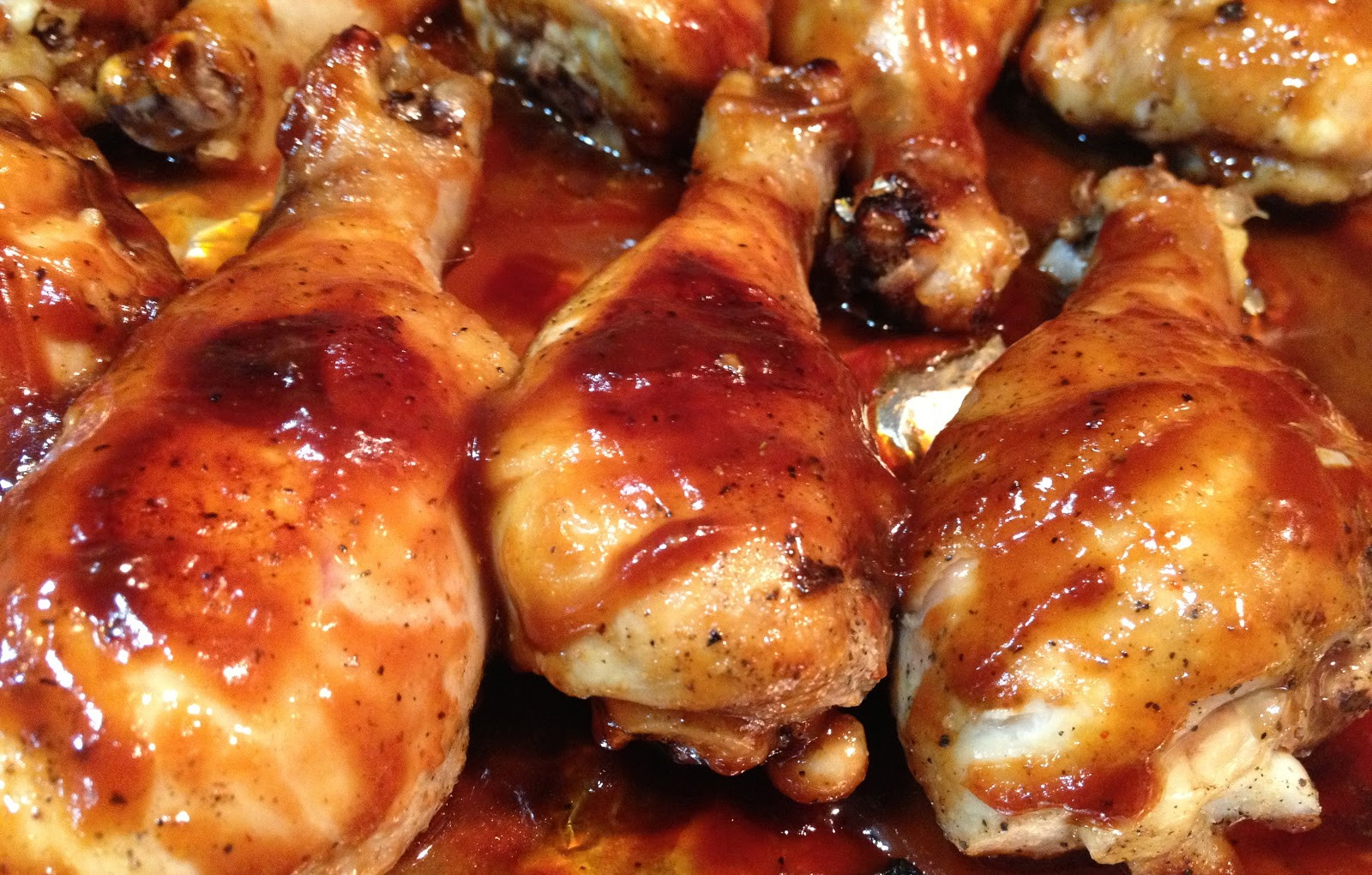 Baked Bbq Chicken Legs
 Gourmet Taste for the College Buds Baked BBQ Chicken