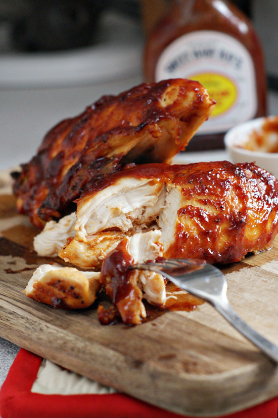 Baked Bbq Chicken Recipe
 Super Moist Oven Baked BBQ Chicken