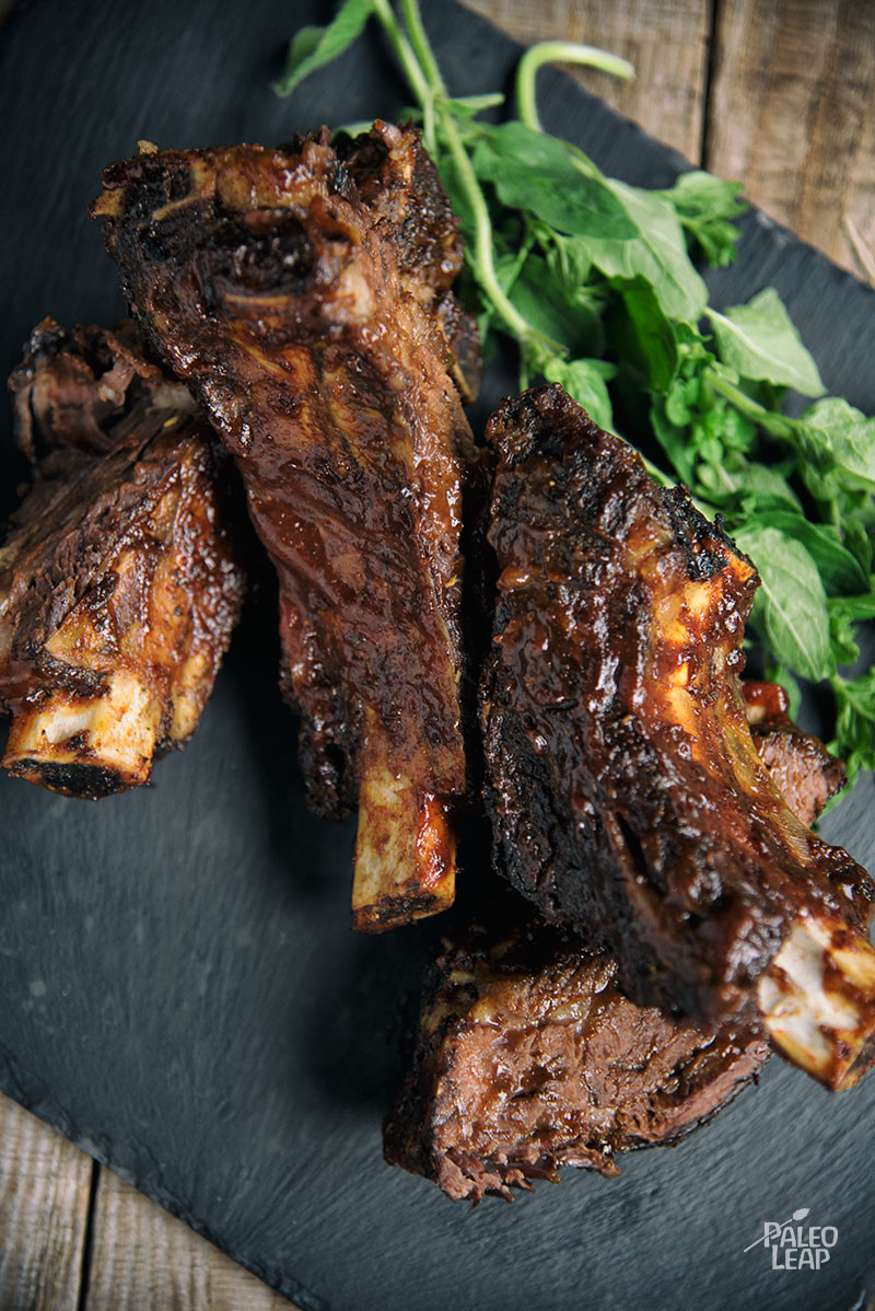 Baked Beef Ribs
 Baked BBQ Beef Ribs