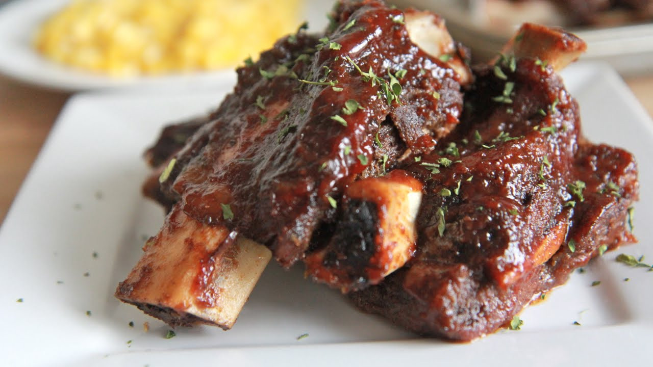 Baked Beef Ribs
 Oven Baked BBQ Beef Ribs Recipe