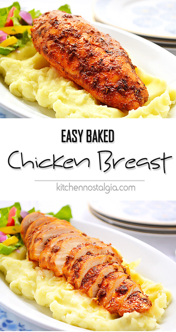 Baked Boneless Chicken Breast Recipes
 Easy Recipe For Baked Chicken Breast