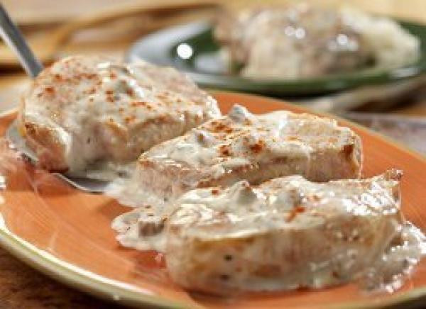 Baked Boneless Pork Chops With Cream Of Mushroom Soup
 Baked Boneless Pork Chops Recipe