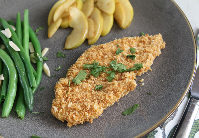 Baked Breaded Chicken Cutlets
 Howe We Live Easy Breaded & Baked Chicken Cutlets